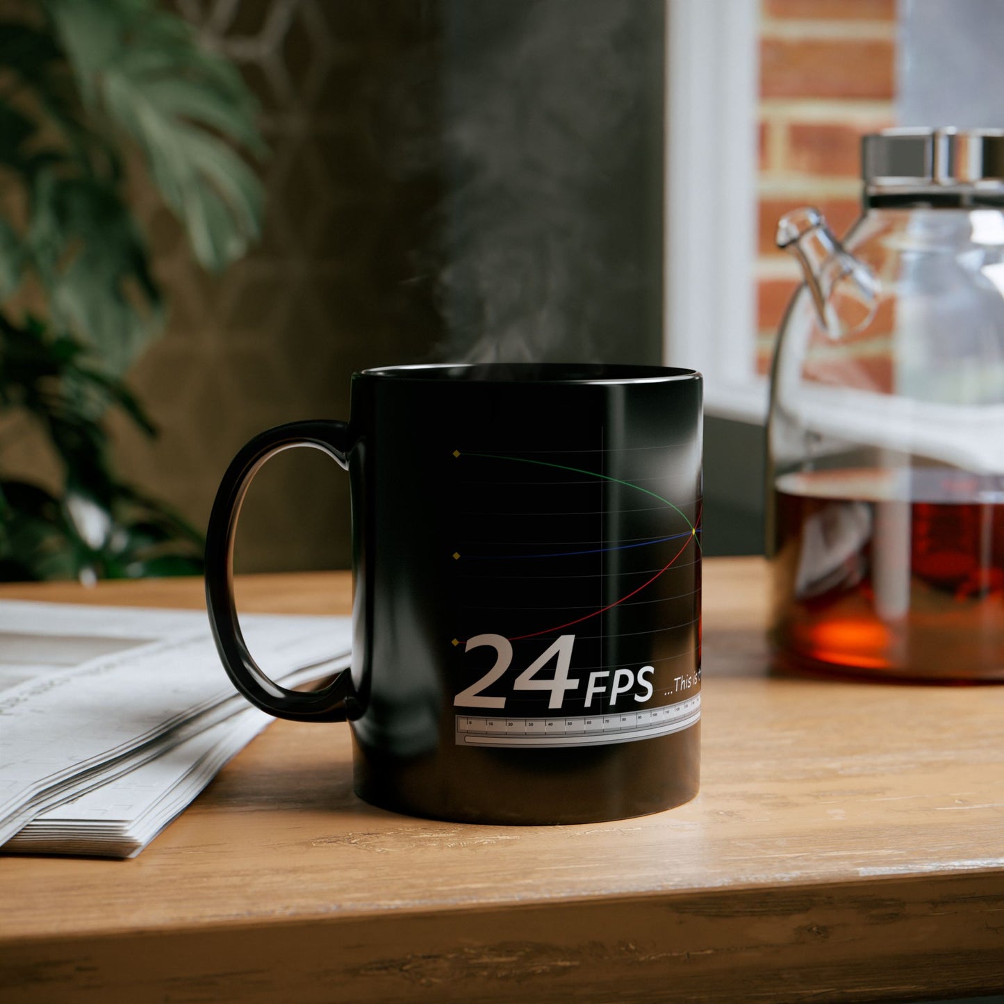 24fps, ...This is the way, Black Mug (11oz, 15oz)