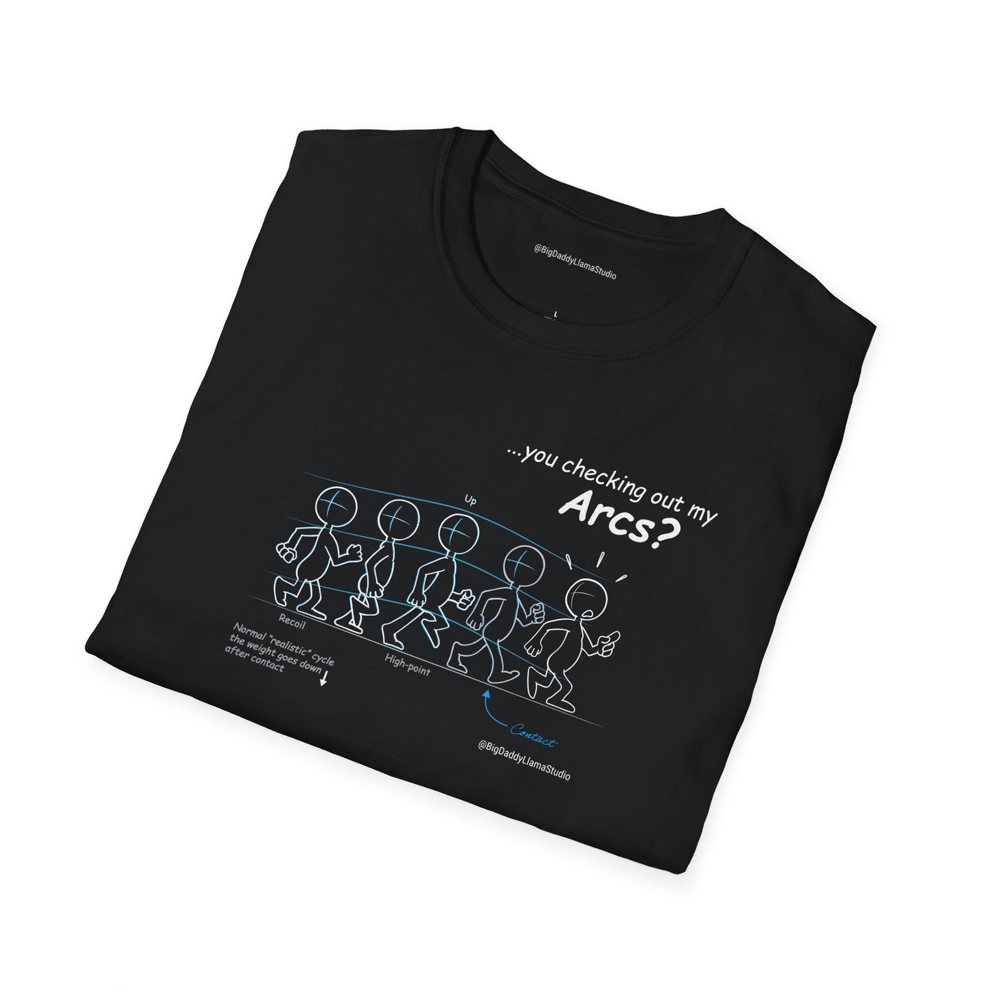 You checking out my Arcs?, Unisex Softstyle T-Shirt