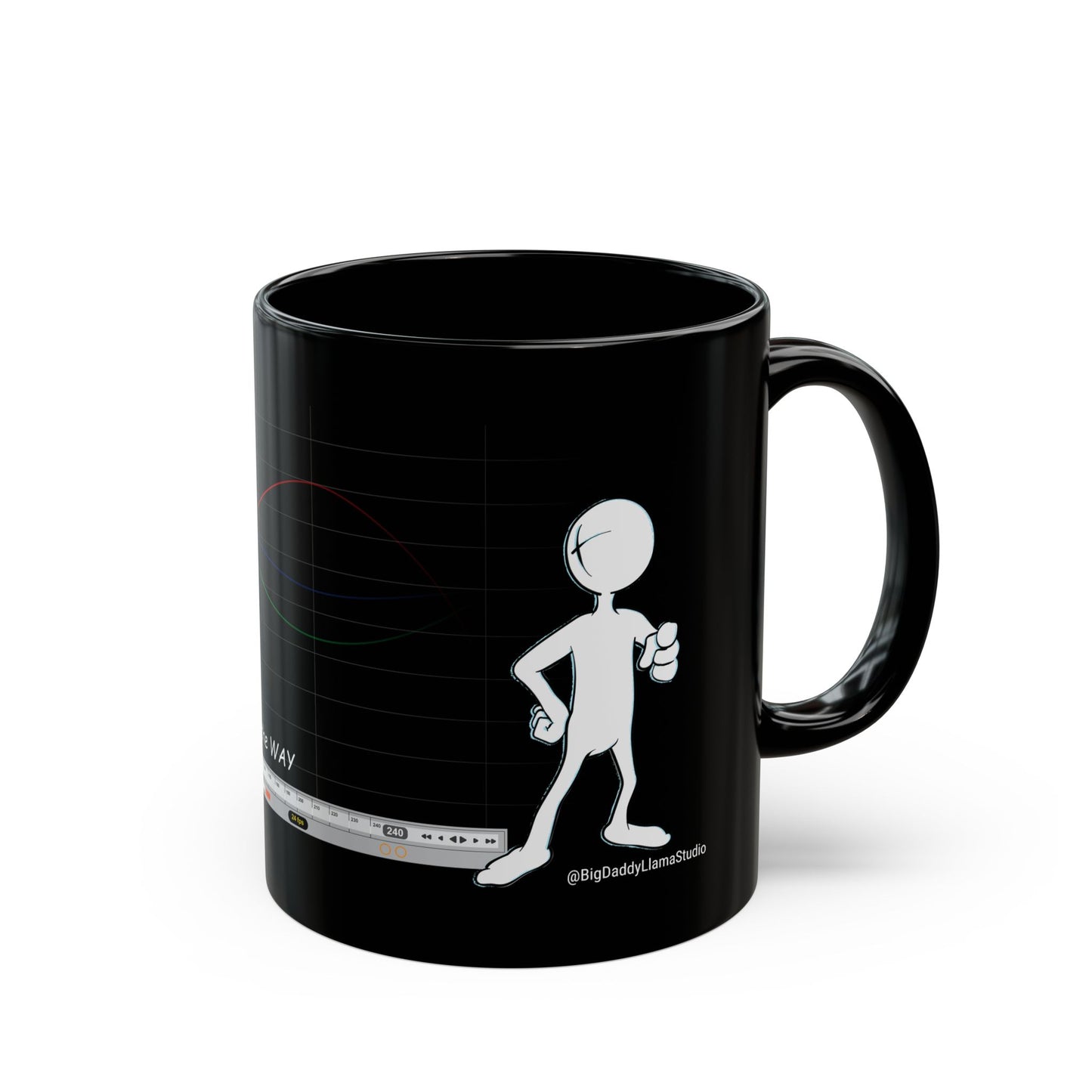 24fps, ...This is the way, Black Mug (11oz, 15oz)
