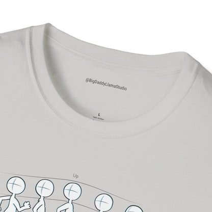 Basic Walk Cycle Light, Unisex Softstyle T-Shirt