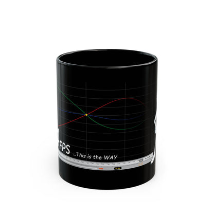 24fps, ...This is the way, Black Mug (11oz, 15oz)
