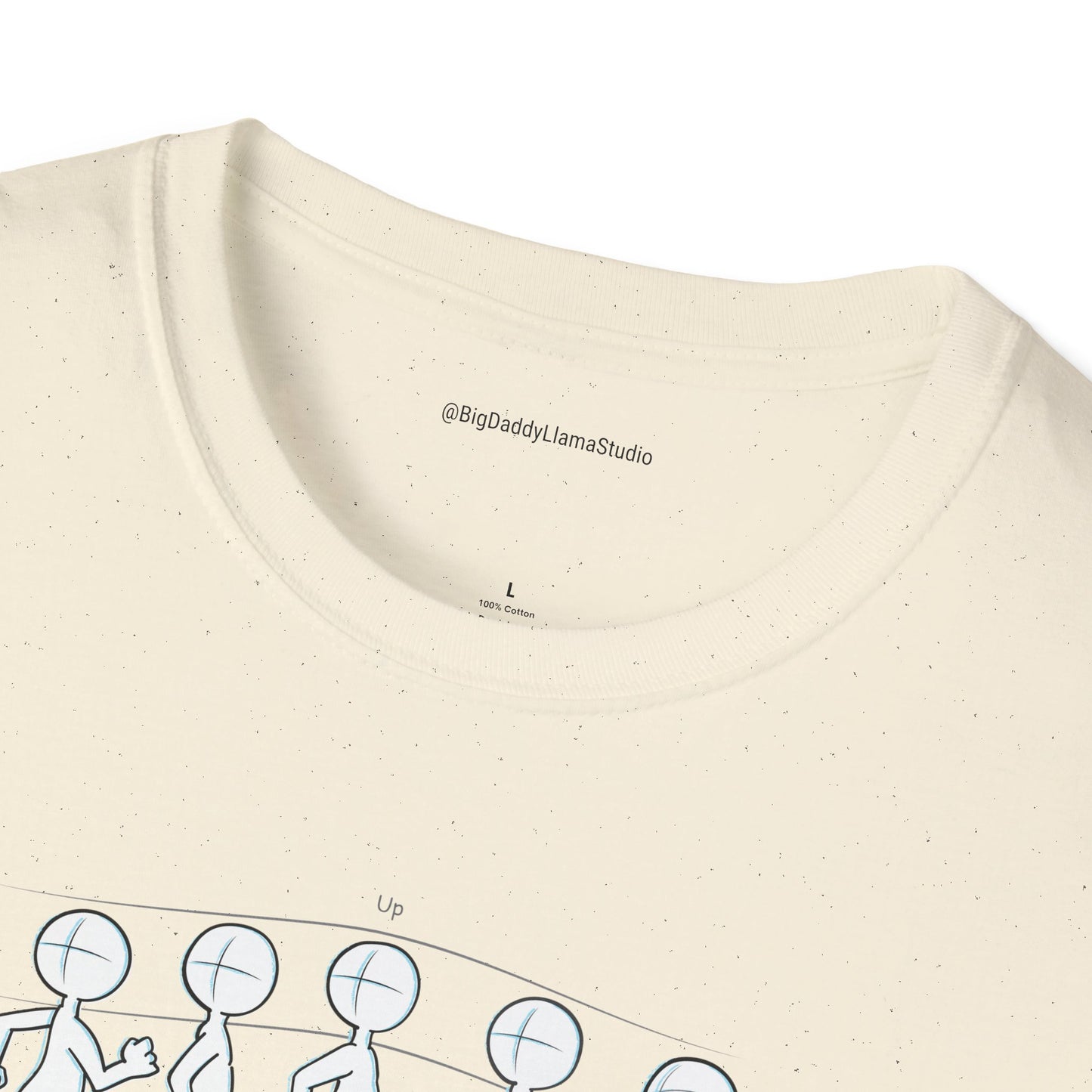 Basic Walk Cycle Light, Unisex Softstyle T-Shirt