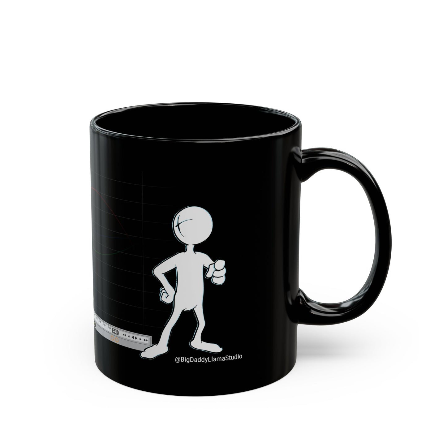 24fps, ...This is the way, Black Mug (11oz, 15oz)