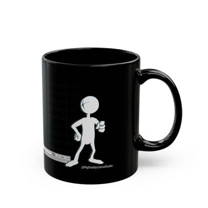 24fps, ...This is the way, Black Mug (11oz, 15oz)